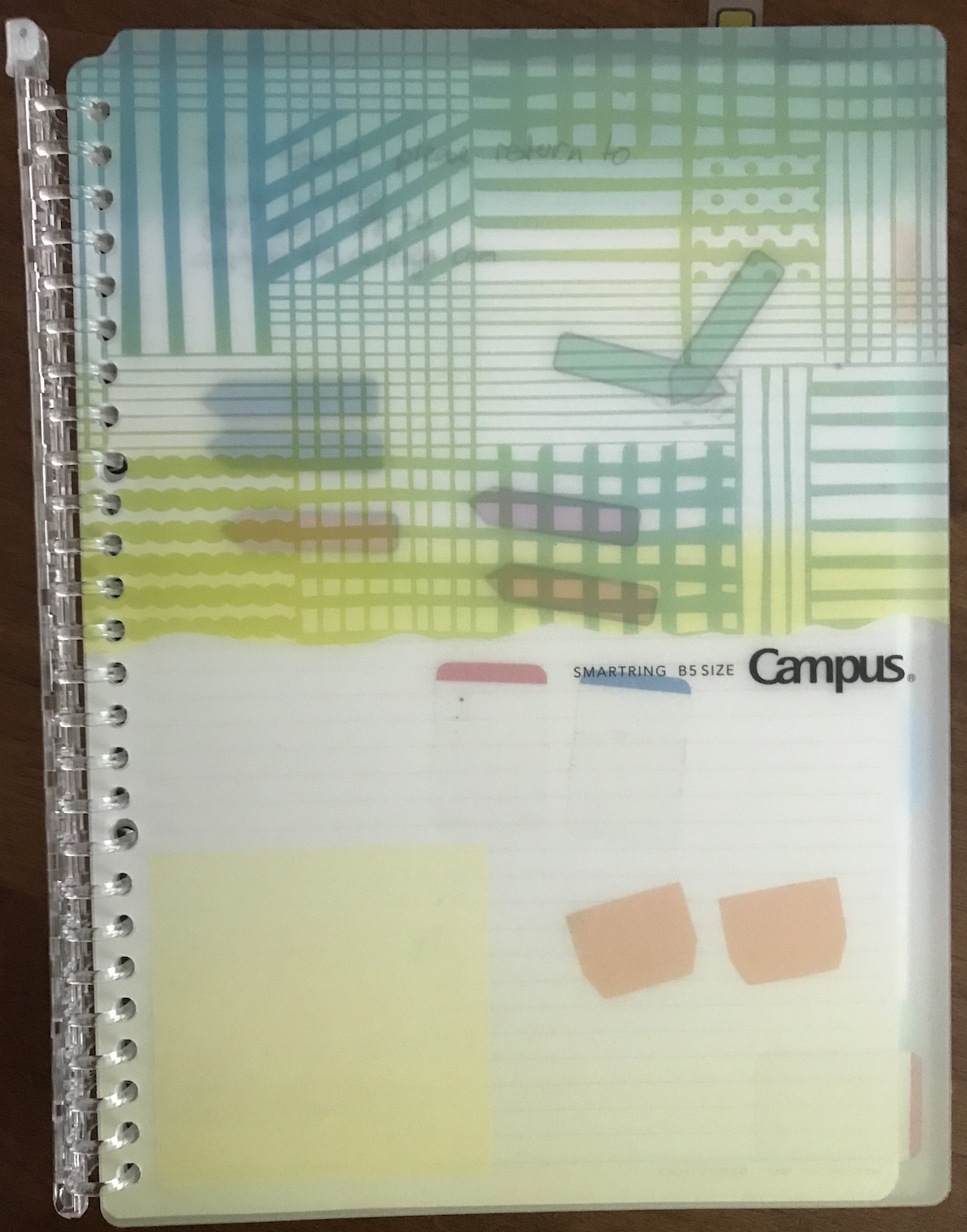 binder closed